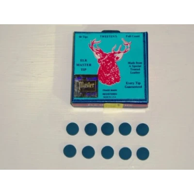 Image of TWEENTEN ELK MASTER CUE TIPS AND QUANTITIES.** (10 x, 13mm)