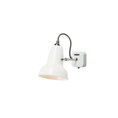 Image of Anglepoise Original 1227 Mini Ceramic Wall Lamp Pure White