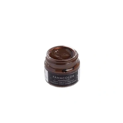 Image of Famaco Havana Brown Leather Re touch Dye Renovation Cream for leather, shoes, boots, sneakers and trainers