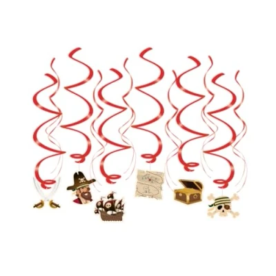 Image of PD Party 7024141 Swirls Decoration, Multicolor