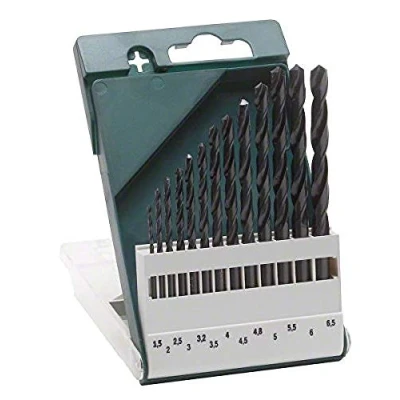 Image of Bosch 2609255031 HSS R Metal Drill Bit Set, 13 Pieces