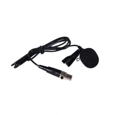 Image of Citronic Mini XLR Tie Clip microphone Discreet Lavalier with Connection Compact, Replacement or Addition for TU4 Wireless Systems