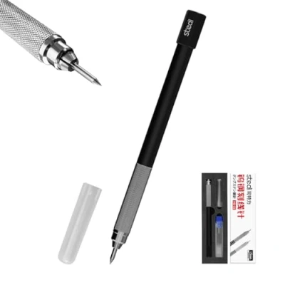 Image of stedi Tungsten Steel Scriber, Model Hobby Making Tools, Resin Carved Scribe Line Cutting Tool for Gundam, Scale Military Model, 3D Parts