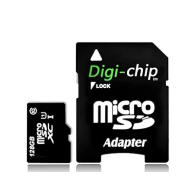 Image of Digi Chip 128GB Micro SD Memory Card UHS 1 High Speed For Samsung Galaxy A11, A21, A31, A41, A51, A71 Phones and Smartphones