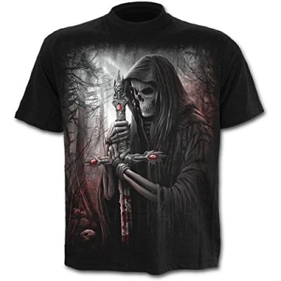 Image of Spiral Soul Searcher T Shirt Black M
