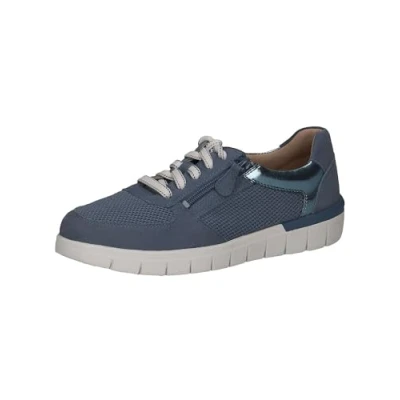 Image of CAPRICE Women&#039;s 9 23700 42 Sneaker, Navy Grey, 5 UK