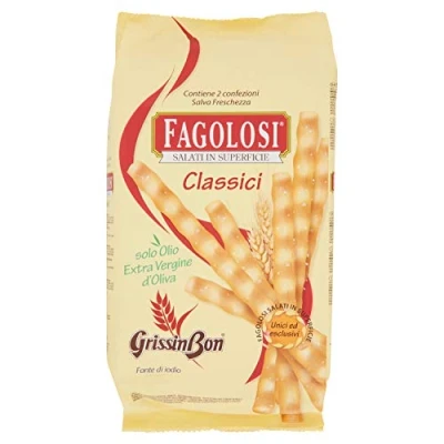 Image of Grissinbon GRESSINS FAGOLOSI A L HUILE D Olive 250GR