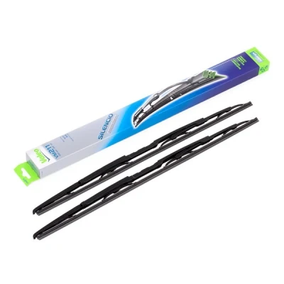 Image of VM211x2 Wiper blade VALEO SILENCIO PERFORMANCE, CONVENTIONAL SET 574274 550, 550mm Front Standard for left hand/right hand drive vehicles