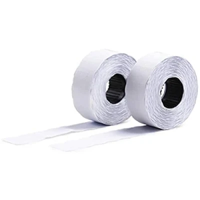 Image of Avery PLP1626 Permanent Label Roll for PL2/18 2 Line Pricing Gun White, (26 x 12 mm, 1200 Labels Per Roll)