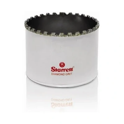 Image of 4x Starrett 44mm (1.3/4&quot;) DIAMOND GRIT HOLESAW