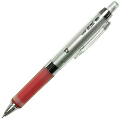 Image of uni Alpha Gel Kuru Toga Mechanical Pencil, 0.5 mm, Red Body (M5858GG1P.15)