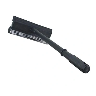 Image of MULING Window Squeegee Cleaning Tool Cleaner Car Windshield Sponge and Rubber Squeegee,BlackM