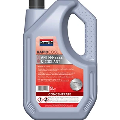 Image of Granville Rapid Cool Red Antifreeze Concentrate 5L
