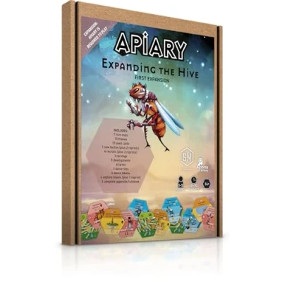 Image of Stonemaier Games Apiary Expanding The Hive Expansion Board Game Ages 14+ 1 5 Players 60 90 Minutes Playing Time