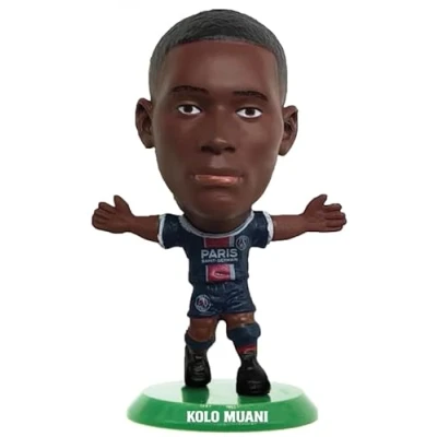 Image of SoccerStarz Paris St Germain Randal Kolo Muani Home Kit (Classic Kit)