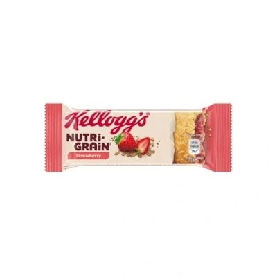 Image of Kelloggs Strawberry Nutri Grain Bars 25x37g