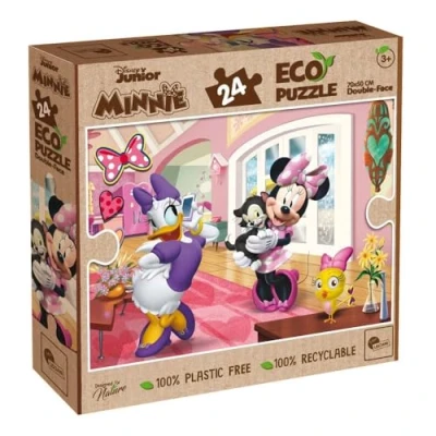 Image of Liscianigiochi 91812 Disney Eco Puzzle Df Minnie 24, White