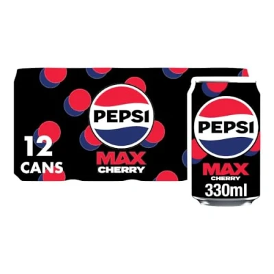 Image of Pepsi Max Cherry No Sugar 12 x 330ml cans