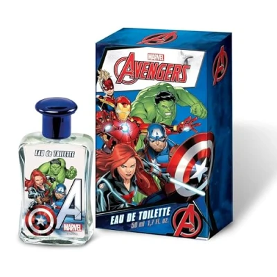 Image of Marvel Avengers Eau De Toilette Natural Perfume Long Lasting EDT for Kids and Adults Playful Vibrant Scent Best Gift Children, 50ml