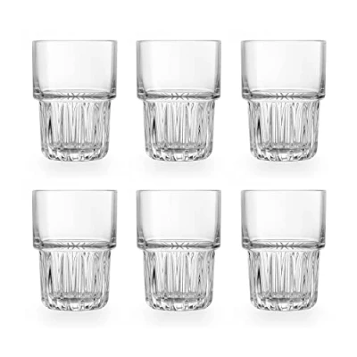 Image of Libbey Long Drink Glass Everest 350 ml / 35 cl 6 Pieces Stackable Dishwasher Safe