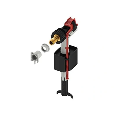 Image of TECE K11635 Cistern Valve (Adjustable Fill Level, Compact, Low Noise), Black