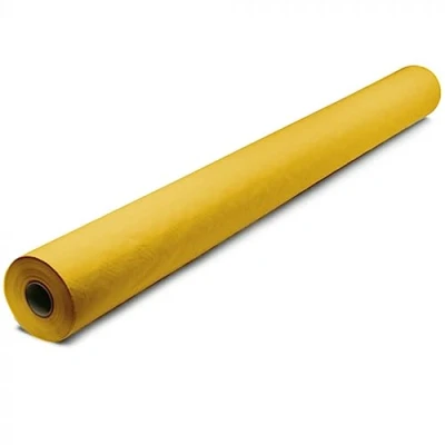 Image of Venuscello Yellow Banquet Roll 7m Paper Banqueting Table Cover for Wedding Buffet Dinner Home Large Disposable Cloth