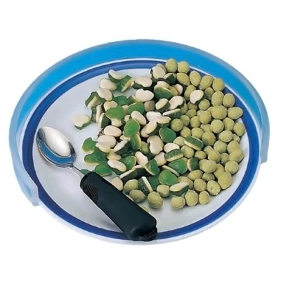 Image of Aidapt None Slip Plate Guard Surround Eating Aid For Plates 216 254mm (8.5 10 Inches) Elderly, Disabled and Users with Limited Dexterity
