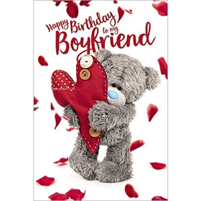 Image of Me to You Happy Birthday Boyfriend 3D Card,Mixed,Size:6x9,ALM93026
