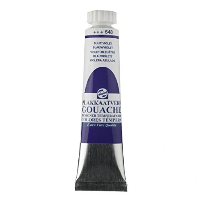 Image of Talens Blue violet GOUACHE PAINT 20ml