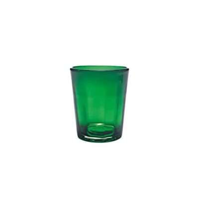 Image of Zafferano Bei, Hand Blown Handmade Glass/Coloured Tumbler/Tumbler in Pack of 6 (Green)