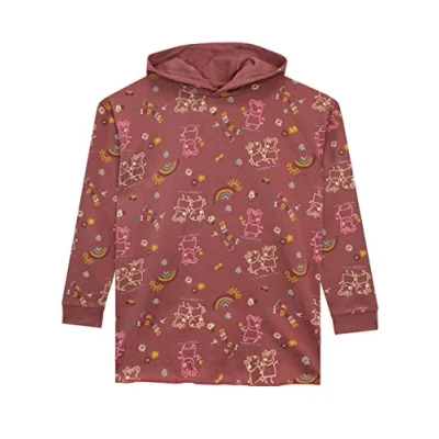Image of Peppa Pig Girls Hoodie Pink 2 3 Years