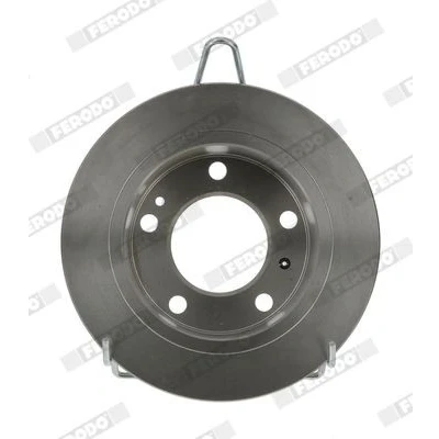 Image of DDF247, DDF2471 Brake disc FERODO PREMIER DDF247 224mm 9mm 5 108mm solid Oiled