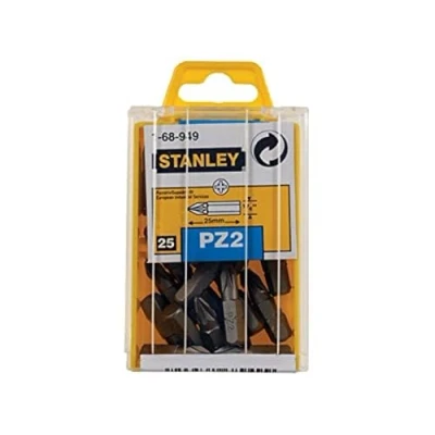 Image of Stanley 168949B Pozidriv 2 Point Bit 25mm (25 Pieces)