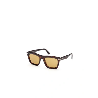 Image of TOM FORD Man FT1207 LELIO 52E Sunglasses Acetate Squared Normal