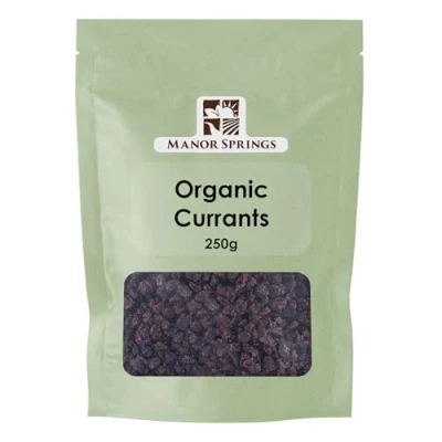 Image of Organic Currants 250g by Manor Springs