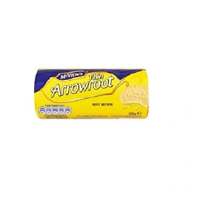 Image of Crawford&#039;s Thin Arrowroot Biscuits 200g Case of 12