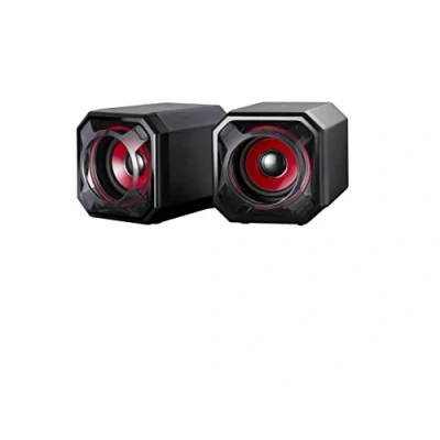 Image of Surefire speaker Gator Eye 5W stereo gaming USB 2.0 Loudspeaker boxes for PC &amp; Notebook PlayStation Xbox I powered by Verbatim