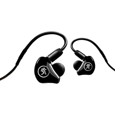 Image of Mackie MP 240 durable noise cancelling comfortable hybrid dual driver design in ear monitors for musicians drummers and singers
