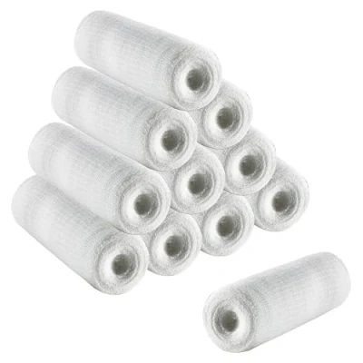 Image of Gauze Bandage Rolls 6cm x 4m Stretch Support Breathable Tubular Bandages for Wounds Wound Dressing 12
