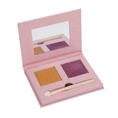 Image of Kids Makeup Set with Eyeshadow/Blush Palette mirror and brush (Macaroon Magic)