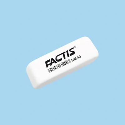 Image of Box 60 Beveled Erasers BM40 FACTIS®