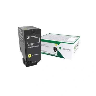 Image of Lexmark 74C20Y0 Original Laser Toner Yellow
