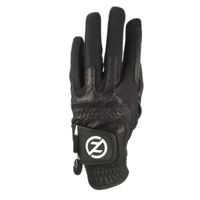 Image of Zero Friction Men&#039;s Ultra Feel Cabretta Leather Left Hand Golf Glove, Black