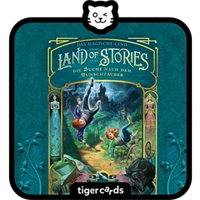 Image of tigermedia tigercard Land of Stories Das magische 1 Abenteuer Zauber Magie Geschichte tigerbox Music Box CD Children&#039;s Radio Play Audio Book Songs