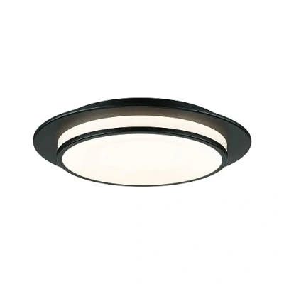 Image of Paulmann Egron LED ceiling lamp 3 level dim black