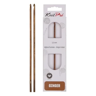 Image of KnitPro Ginger Tunisian Crochet Hook 3.00mm 3pcs