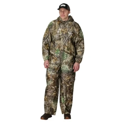 Image of FROGG TOGGS Men&#039;s Ultra Lite2 Waterproof Breathable Rain Suit, Realtree Edge, L