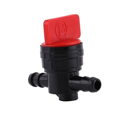 Image of Universal Plastic Motorcycle Fuel Shut Off valve Petcock 1/4 Inline On/Off Switch Tap for Briggs &amp; Stratton Moto Pit Motorized Bike with 6mm Pipe Hose petrol