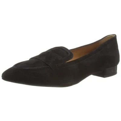 Image of Geox Women&#039;s D Charyssa A Ballet Flat, Black, 4 UK