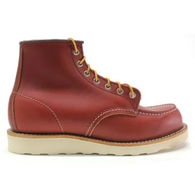 Image of Red Wing Shoes Heritage Work 6inch Moc Active Oro Russet Mens Brown Boots Size UK 11